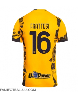 Inter Milan Davide Frattesi #16 Tricou Fotbal Replică 2024-25 Barbati Treilea